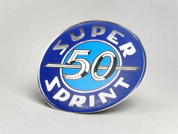 Schriftzug Gepäckfach Import Vespa Super Sprint 50  Vespa Ss50 (tot Bj. 1967)