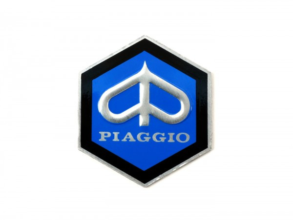 Badge Horn Cover Vespa Piaggio Hexagon  Vespa Px (1977-1983)