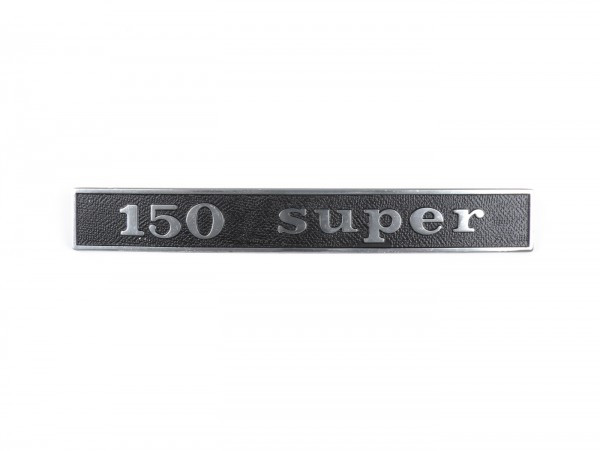 Badge Frame Rear Oem Quality Vespa 150 Super (rectangle)  Vespa Super 150 (since 1965)