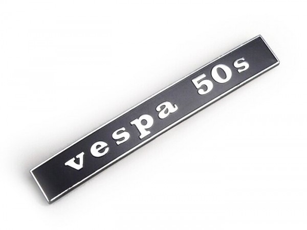 Badge Frame Rear Oem Quality Vespa 50 S (rectangle)  Vespa 50 S (since 1972)