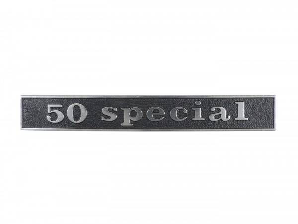 Badge Frame Rear Oem Quality Vespa 50 Special (rectangle)  Vespa 50 Special (since 1969)