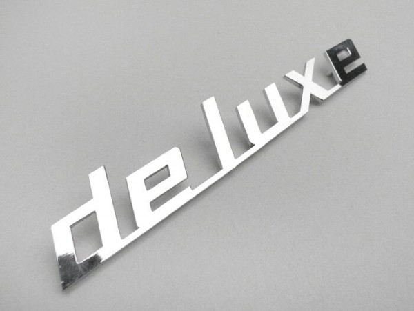 Badge Side Panel Lambretta De Luxe  J50 Dl