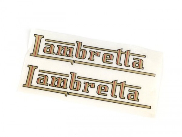 Badge Fuel Tank Lambretta