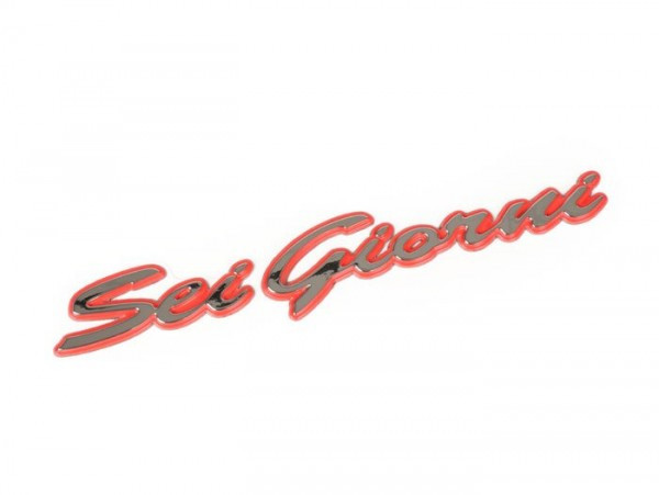 Badge Vespa, Sei Giorni