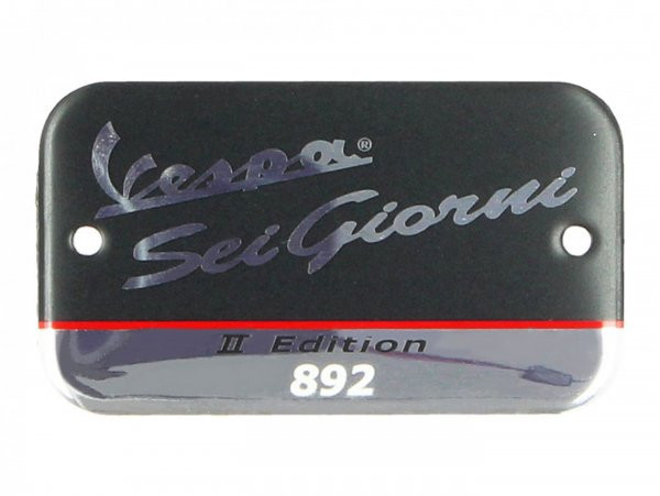 Badge Vespa, Sei Giorni Ii Edition