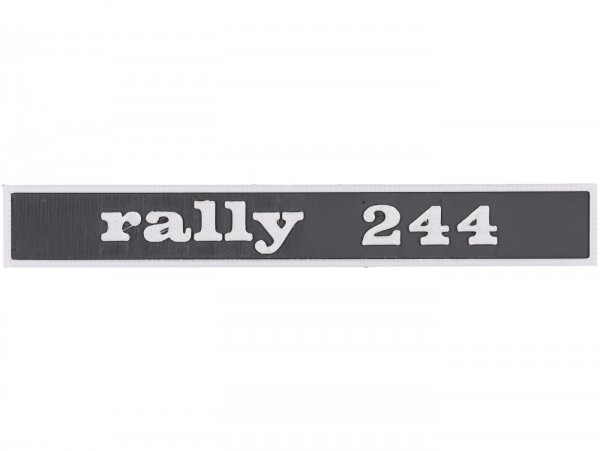 Rear Badge Vesptec Rally 244