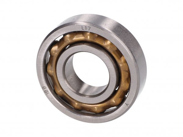 Crankshaft Ball Bearing L17tvp W/ Brass Cage 17x40x10mm 101 Octane For Puch