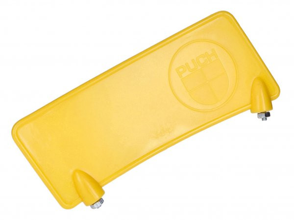 Fender Spoiler Yellow W/ Puch Logo 101 Octane For Puch Maxi Moped