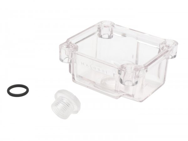 Float Chamber Malossi Phbg1521  Transparent With Main Jet Screw