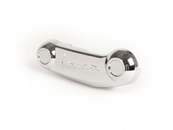 Fork Link Cover Piaggio, Bent Fork Link  Chrome
