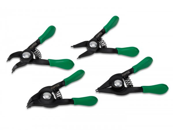 Retaining Ring Pliers Set Toptul, Mini (Ø=10 22mm) 4pcs