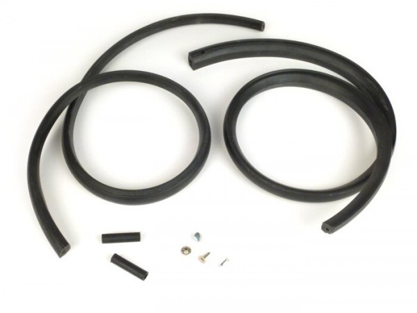 Side Panel Rubber Trim Set BGM Original  Black