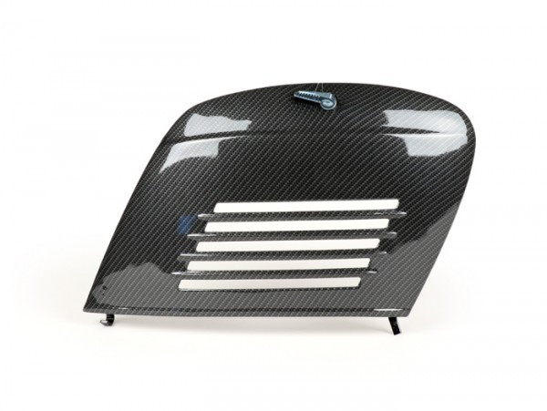 Engine Side Door Panel Rhs Cif Carbon Look  With Lever