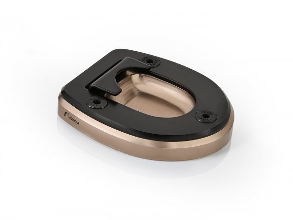 Side Stand Foot Enlarger, Bronze Rizoma
