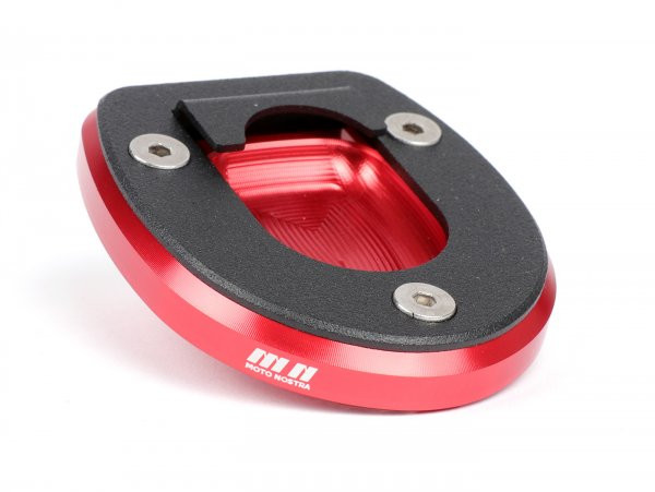 Side Stand Foot Enlarger Moto Nostra, Red