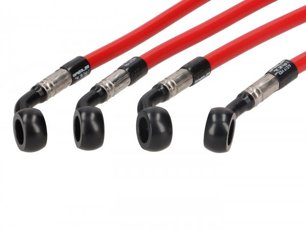 Set Of Braided Steel Brake Lines Spiegler