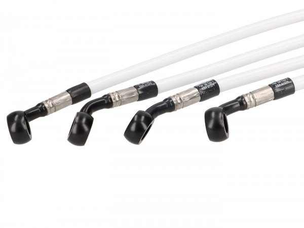 Set Of Braided Steel Brake Lines Spiegler