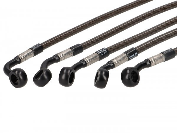 Set Of Braided Steel Brake Lines Spiegler