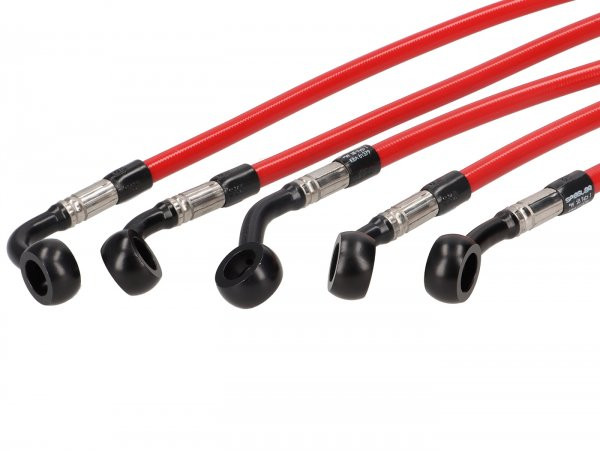 Set Of Braided Steel Brake Lines Spiegler