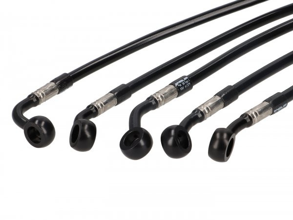 Set Of Braided Steel Brake Lines Spiegler