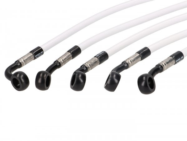 Set Of Braided Steel Brake Lines Spiegler