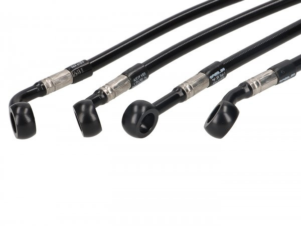 Set Of Braided Steel Brake Lines Spiegler