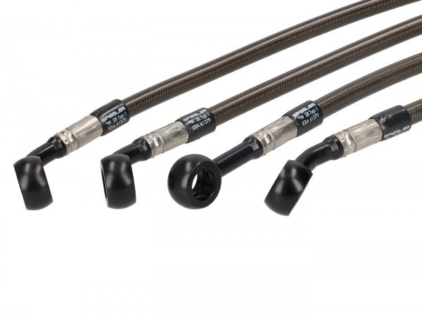 Set Of Braided Steel Brake Lines Spiegler