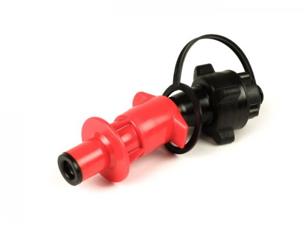 Fuel Filler  Tank Snorkel  Spout  Outlet Pipe HÜnersdorff Auto Fuel Stop Black