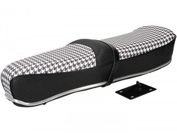 Seat Made In Italy Pegasus With Alloy Stripe  Houndstooth Pattern