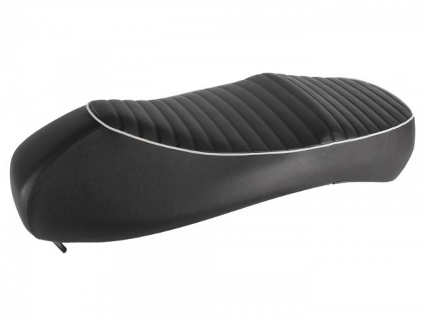 Seat Black , Piping Grey Piaggio  (-2014)