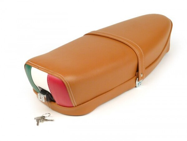 Seat Vespa Et3 Italia (tricolore)  Brown