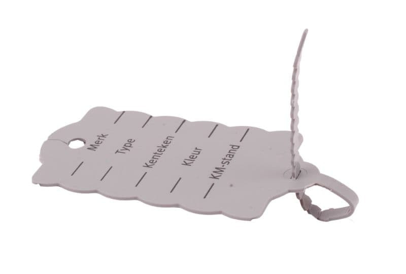 Sleutellabel Grijs (400St)