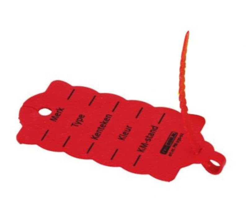 Sleutellabel Rood (400St)