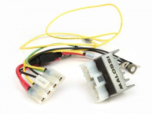 Voltage Regulator Set For Malossi Vespower Vespa Px (battery Conversion)