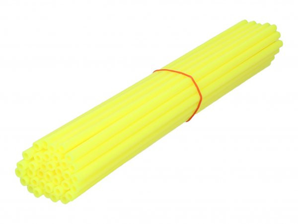 Spoke Cover Set 101 Octane 250mm Neon Yellow  36 Pcs