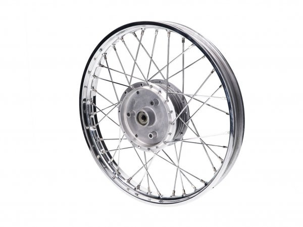 Spoke Wheel 1.60 X 16 Inch Chromed Steel 101 Octane