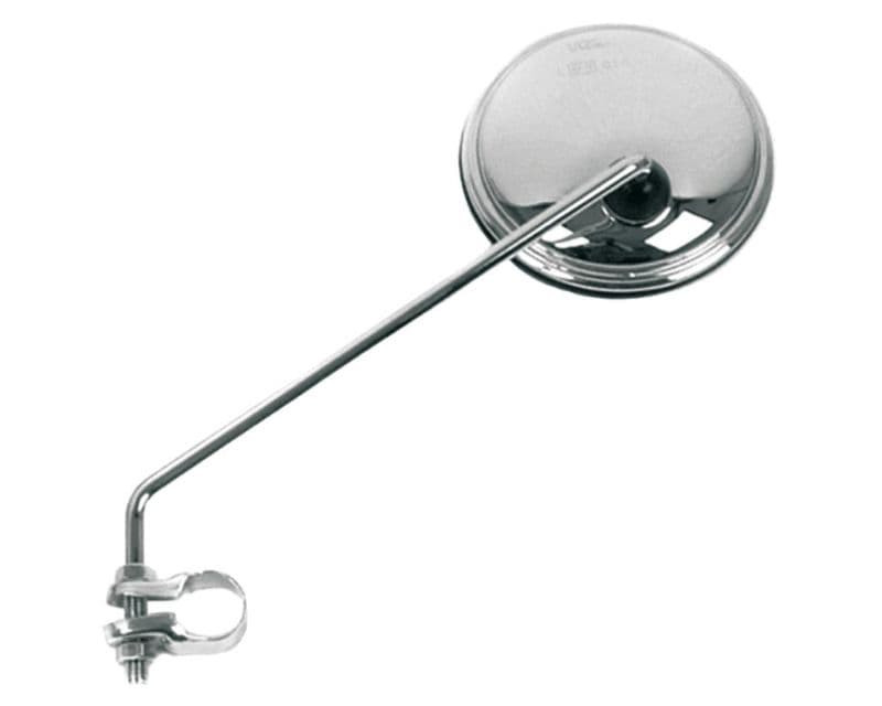 Spiegel Univ 105Mm Chroom Met Klem