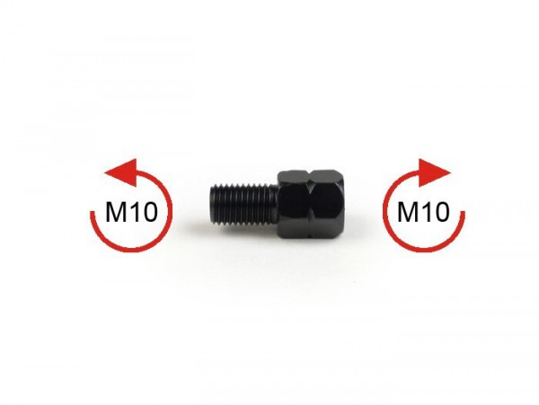 Mirror Has Righthand Thread M10 To Be Mounted In M10 Lefthand Thread
