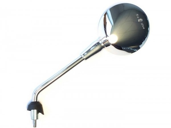 Mirror, Chrome, Lhs Piaggio