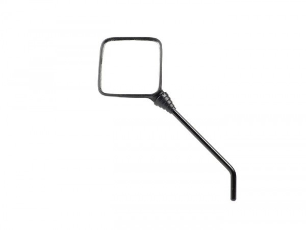 Mirror Piaggio Square 10x10cm  Black