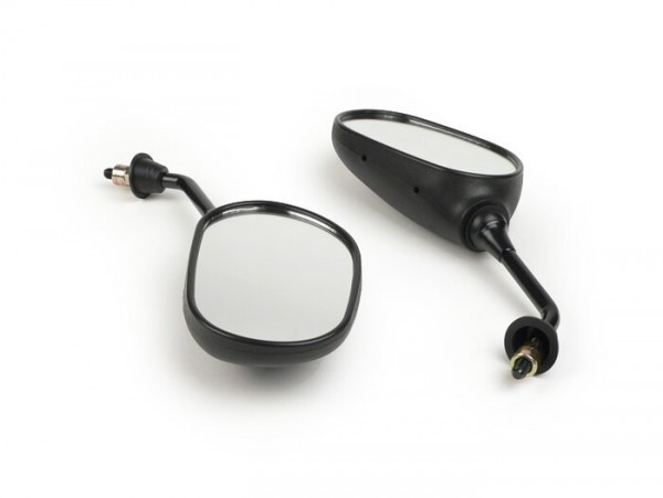 Mirrorset Universal With Emark M8 Righthand Thread (right Mirror With Lefthand Thread)