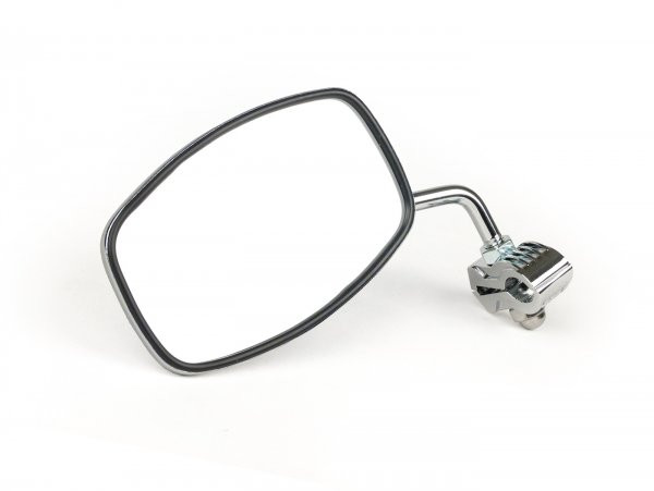 Mirror Sky Clip On Chrome Universal  Rectangular 105x70mm