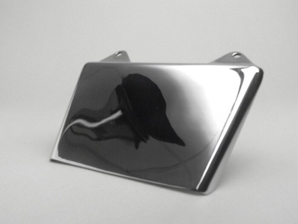 Rear Mudflap Spaq  Stainless Steel Polished