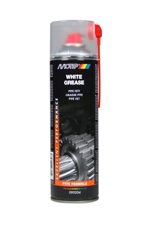 Spuitbus Motip Wit Spuitvet (500Ml)