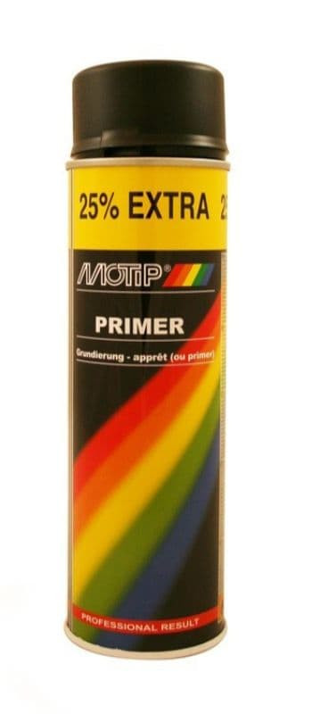 Spuitlak Motip Grondlak Zwart (500Ml)