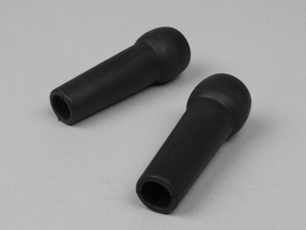 Stand Feed Rubber Lambretta  Black
