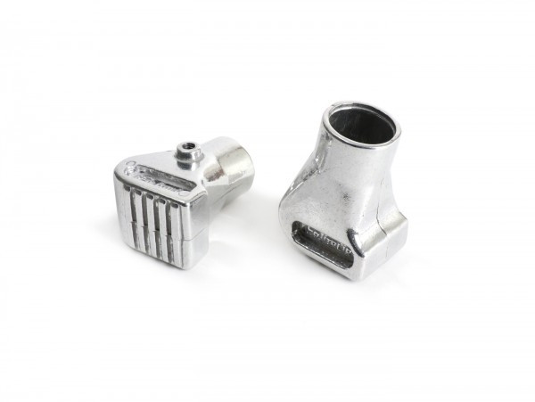 Stand Feeds Vespa Ø= 22mm  Alloy Shiny