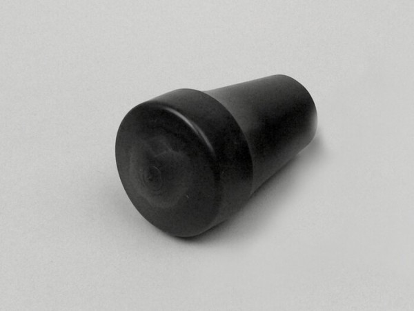 Center Stand Rubber Piaggio Ø=22mm  Black