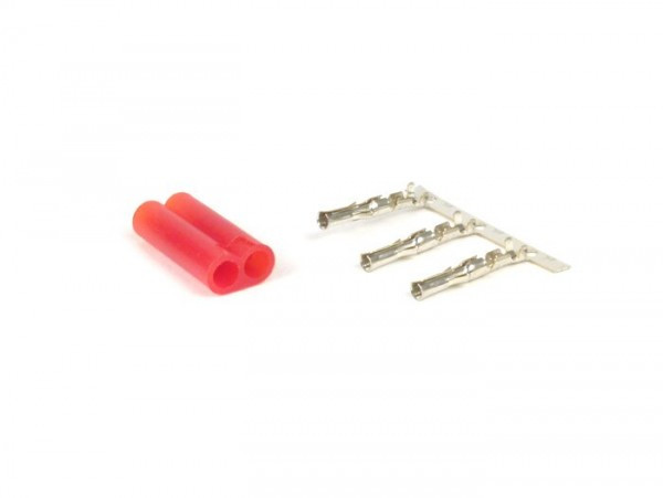 Plug For Wiring Harness BGM Pro, 2 Contact Plugs  Male Plug
