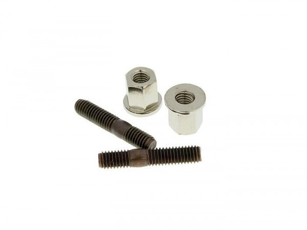 Exhaust Stud Bolt Set Naraku Incl. Nuts  M6x32mm